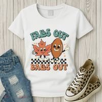 Game Day Retro Football Falls Out Balls Out Women's T-Shirt thumb 3