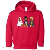 Golden Dog Retriever Ghost Dogs Halloween Toddler Hoodie thumb 0