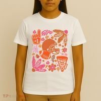 Game Day Retro Football Touchdown Season T-Shirt thumb 4