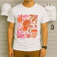 Game Day Retro Football Touchdown Season T-Shirt thumb 6