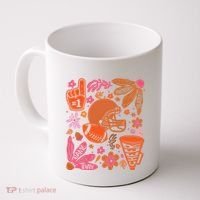 Game Day Retro Football Touchdown Season Coffee Mug thumb 0