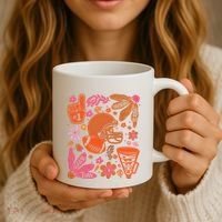 Game Day Retro Football Touchdown Season Coffee Mug thumb 3