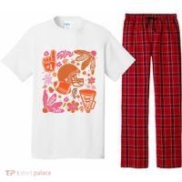 Game Day Retro Football Touchdown Season Pajama Set thumb 0