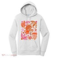 Game Day Retro Football Touchdown Season Women's Hoodie thumb 0
