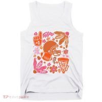 Game Day Retro Football Touchdown Season Tank Top thumb 0