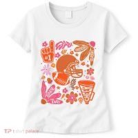 Game Day Retro Football Touchdown Season Women's T-Shirt thumb 0