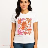 Game Day Retro Football Touchdown Season Women's T-Shirt thumb 4