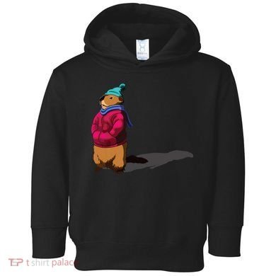 Groundhog Day Shadow Gift Ground Hog Toddler Hoodie