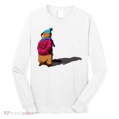 Groundhog Day Shadow Gift Ground Hog Long Sleeve Shirt