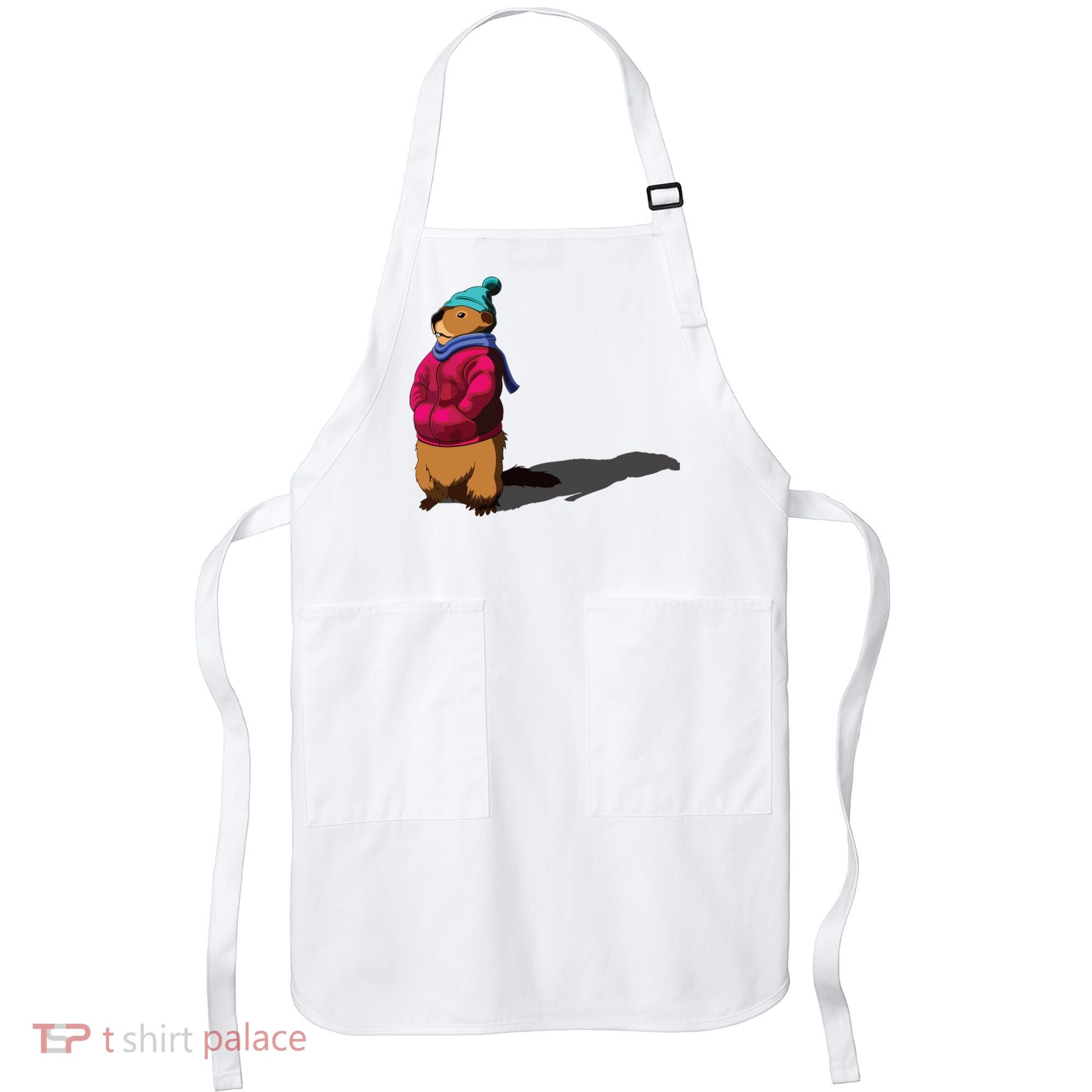 Groundhog Day Shadow Gift Ground Hog Apron