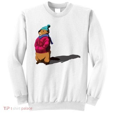 Groundhog Day Shadow Gift Ground Hog Sweatshirt