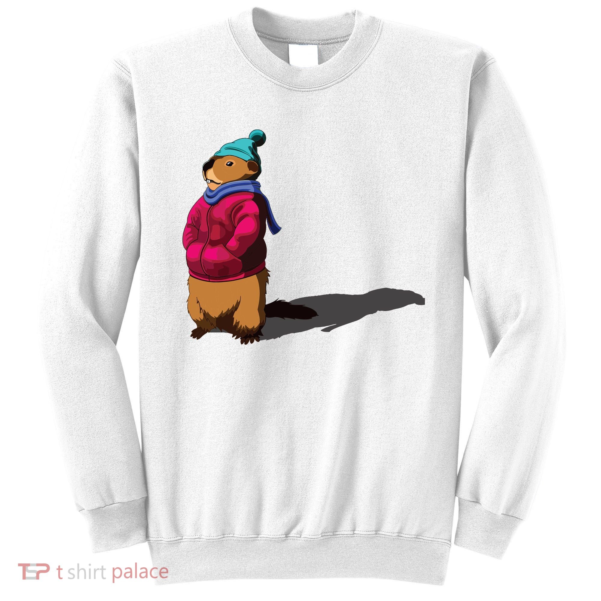 Groundhog Day Shadow Gift Ground Hog Sweatshirt