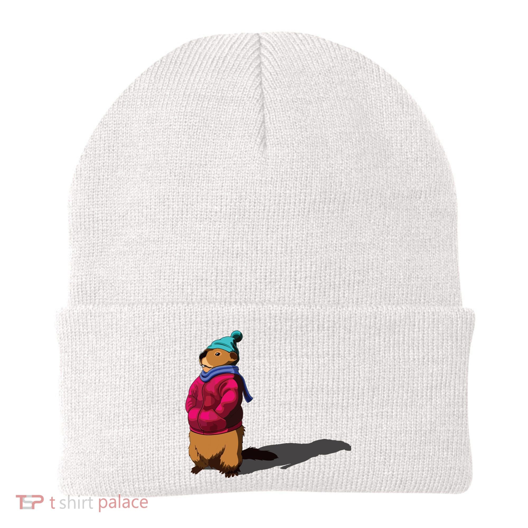 Groundhog Day Shadow Gift Ground Hog Beanie