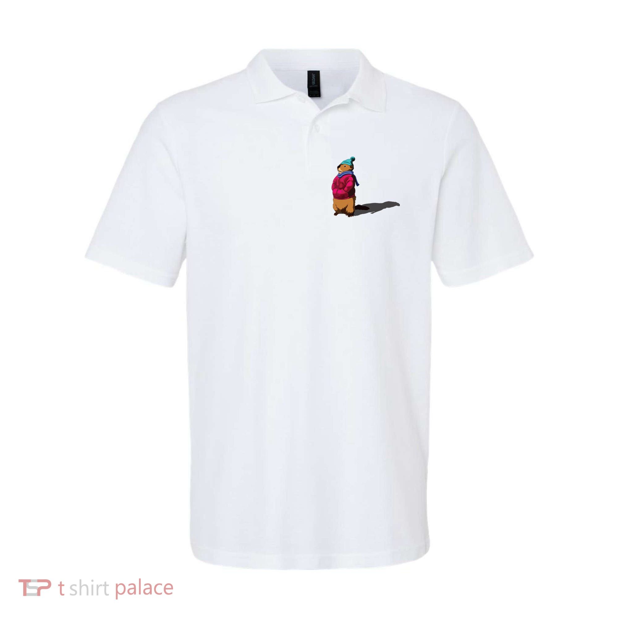 Groundhog Day Shadow Gift Ground Hog Polo