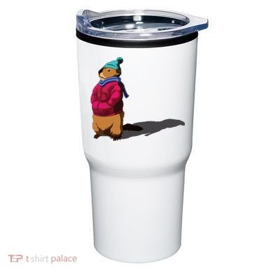 Groundhog Day Shadow Gift Ground Hog Tumbler
