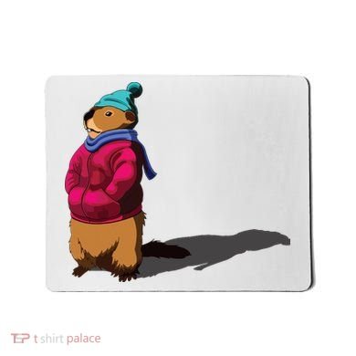 Groundhog Day Shadow Gift Ground Hog Mousepad