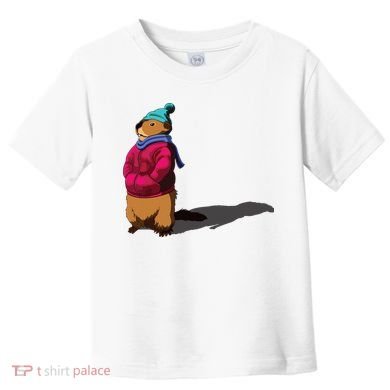 Groundhog Day Shadow Gift Ground Hog Toddler T-Shirt