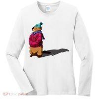 Groundhog Day Shadow Gift Ground Hog Women's Long Sleeve Shirt thumb 0