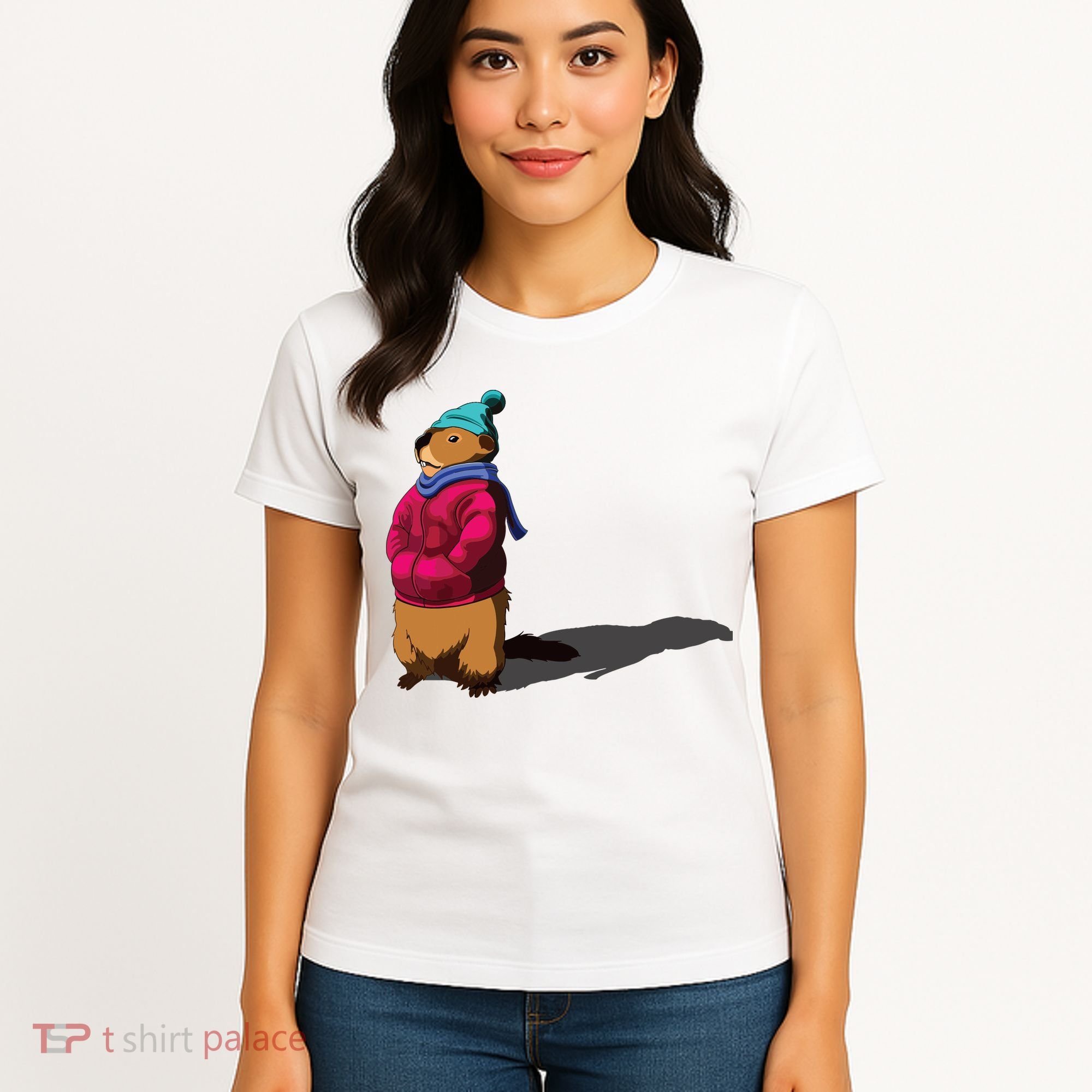 Groundhog Day Shadow Gift Ground Hog Women's T-Shirt