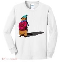 Groundhog Day Shadow Gift Ground Hog Kids Long Sleeve Shirt thumb 0
