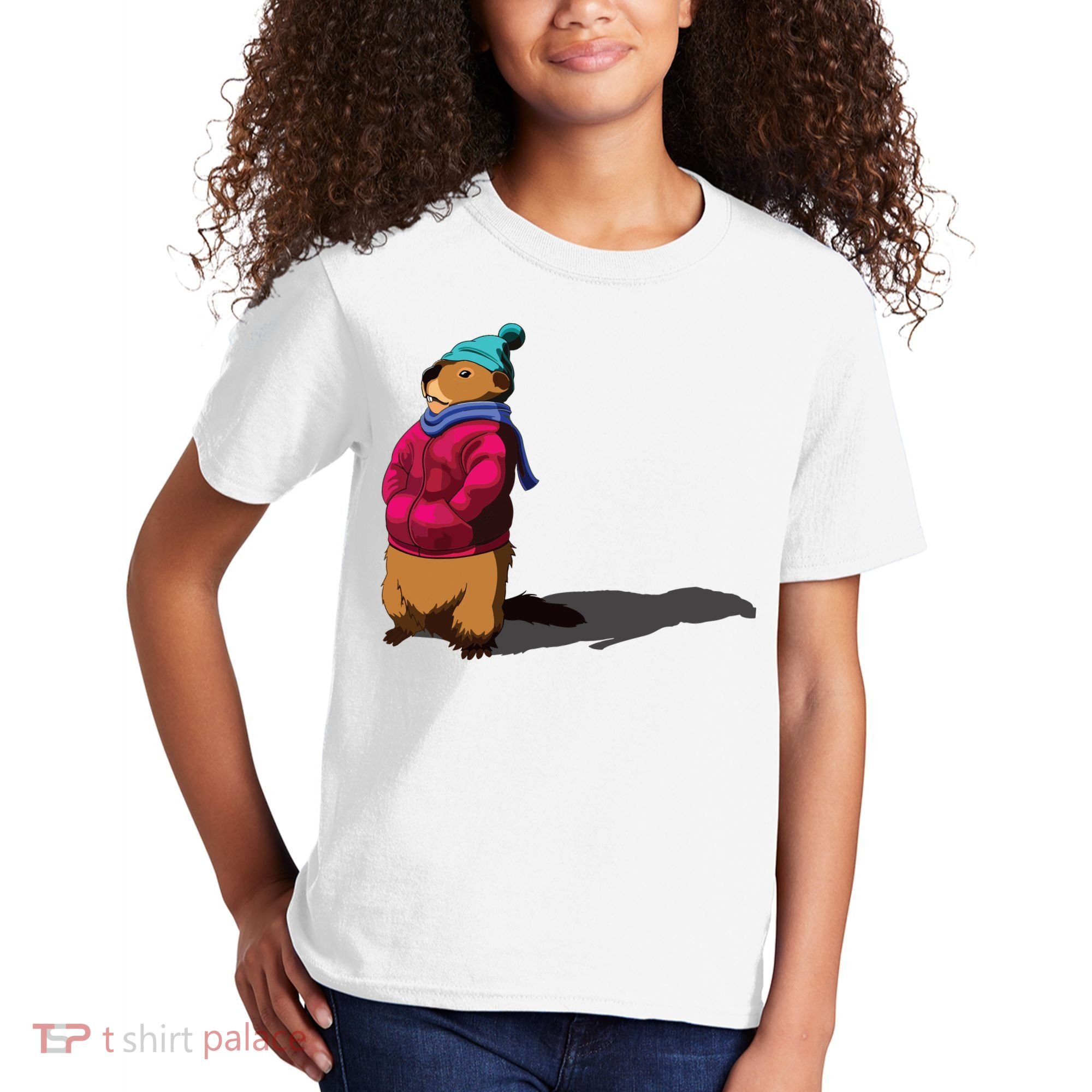 Groundhog Day Shadow Gift Ground Hog Kids T-Shirt