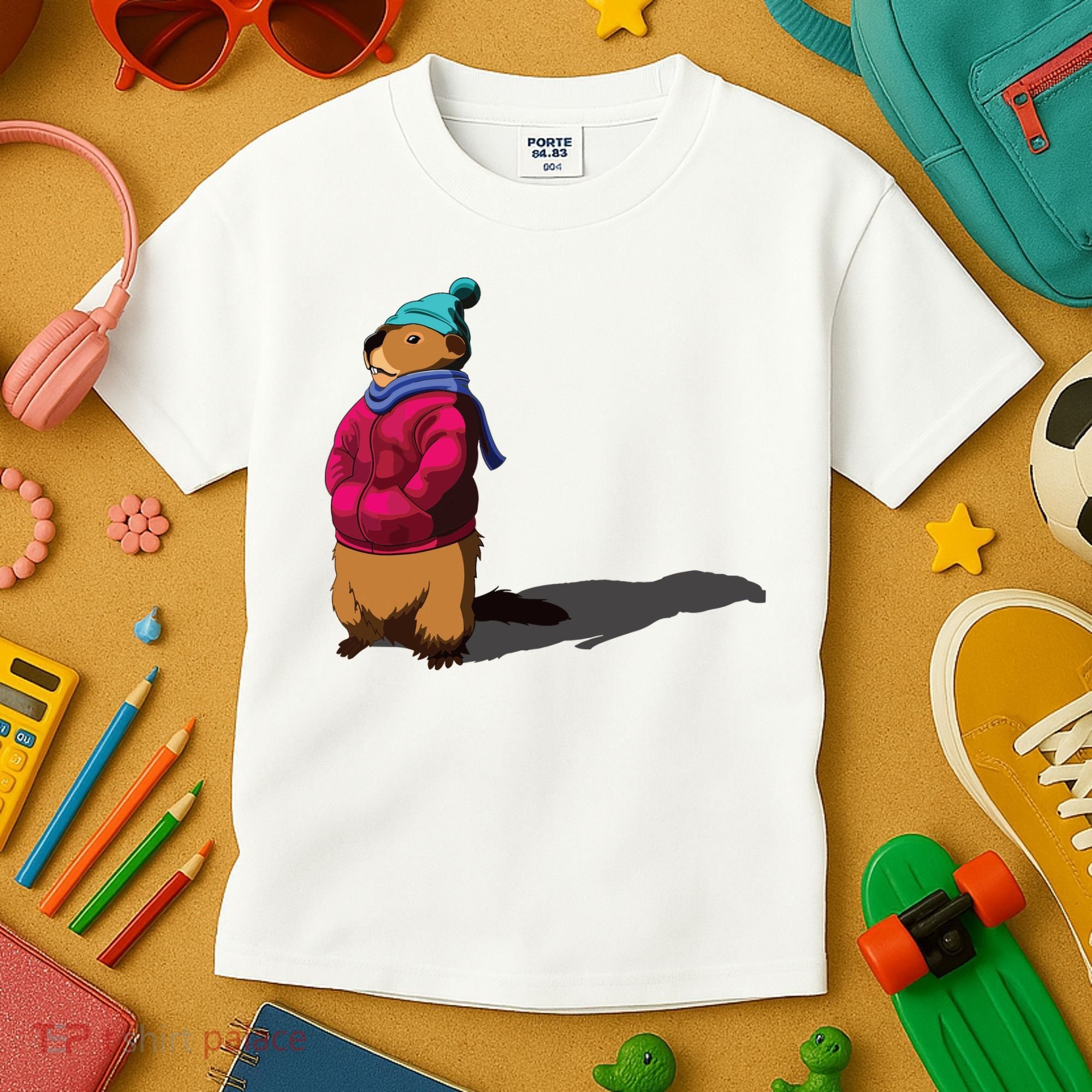 Groundhog Day Shadow Gift Ground Hog Kids T-Shirt