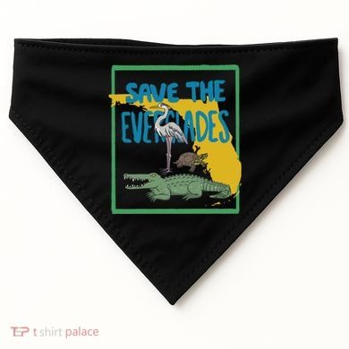 Gators Daily Save The Everglades USA-Made Doggie Bandana