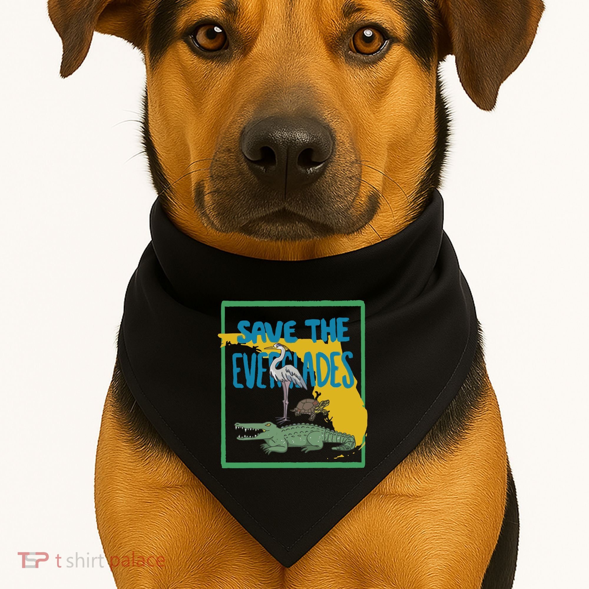 Gators Daily Save The Everglades USA-Made Doggie Bandana