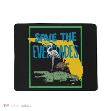 Gators Daily Save The Everglades Mousepad