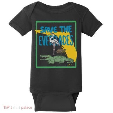 Gators Daily Save The Everglades Baby Bodysuit