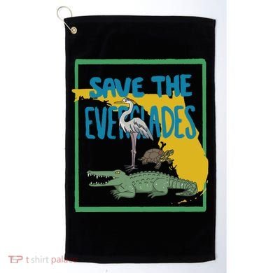 Gators Daily Save The Everglades Golf Towel