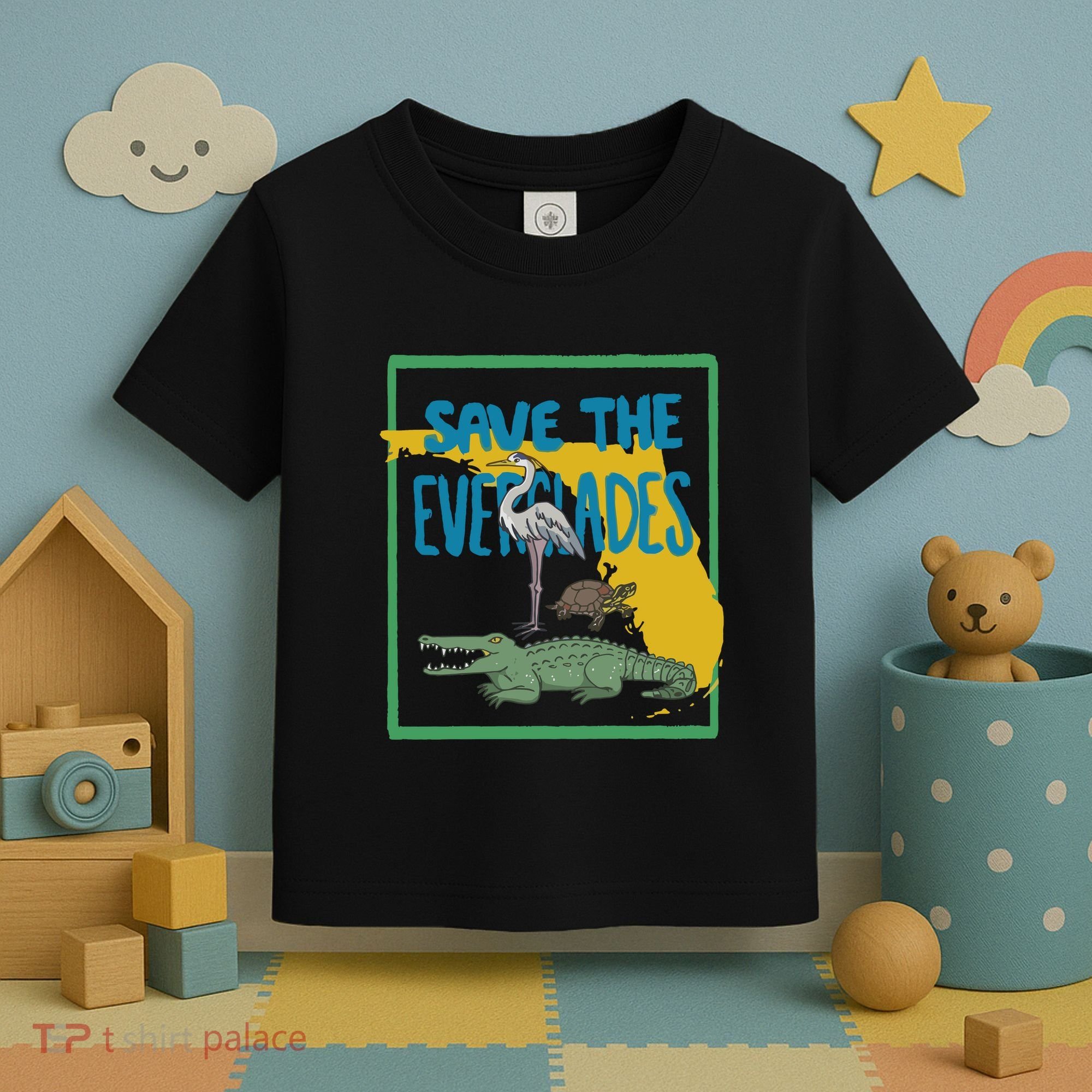 Gators Daily Save The Everglades Toddler T-Shirt