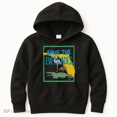 Gators Daily Save The Everglades Kids Hoodie