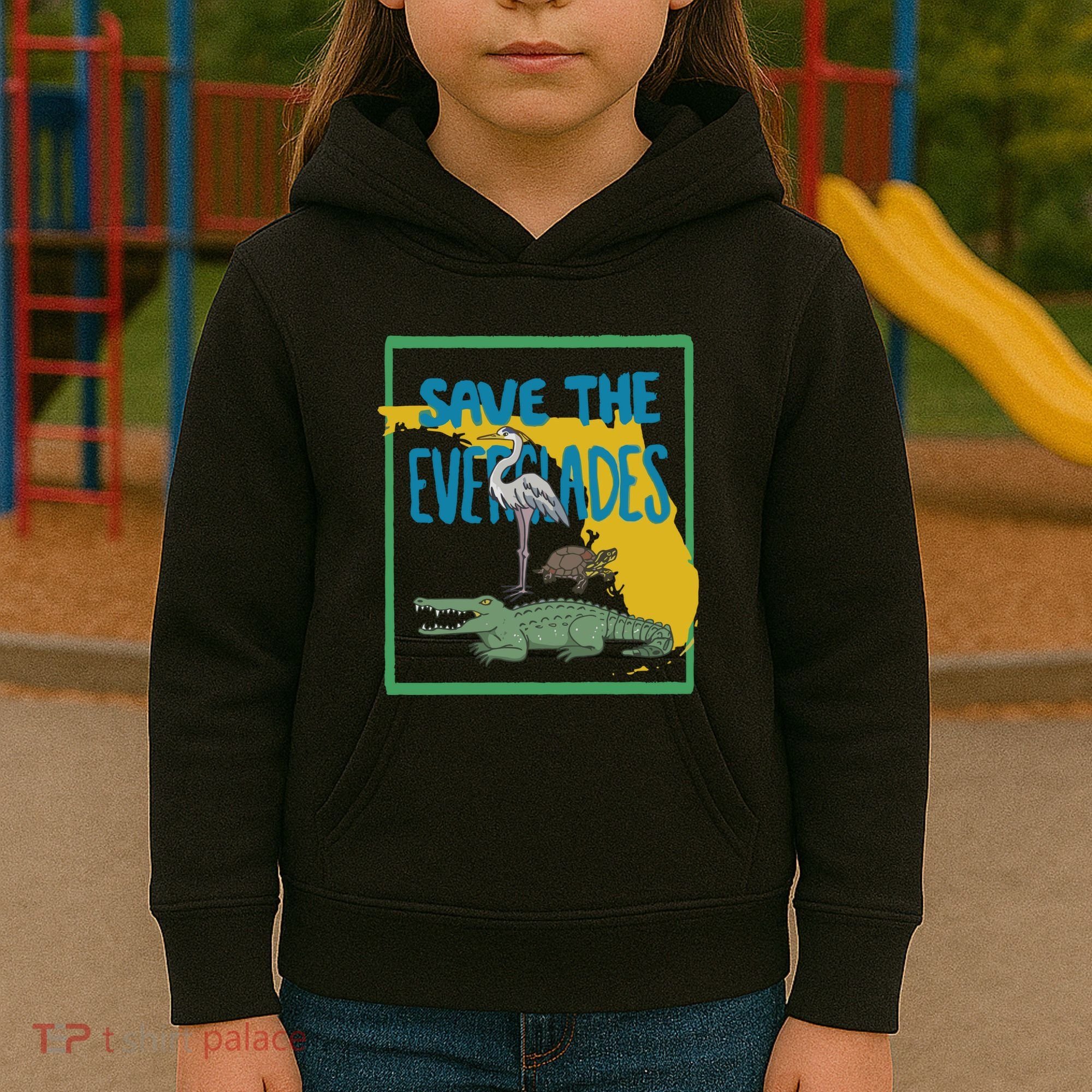 Gators Daily Save The Everglades Kids Hoodie