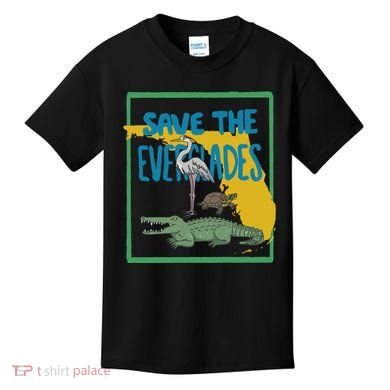 Gators Daily Save The Everglades Kids T-Shirt