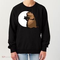 Groundhog Day Shadow Puppet Funny Gift Women's Sweatshirt thumb 0