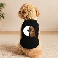 Groundhog Day Shadow Puppet Funny Gift Doggie Tank thumb 2