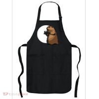 Groundhog Day Shadow Puppet Funny Gift Apron thumb 0