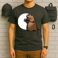 Groundhog Day Shadow Puppet Funny Gift T-Shirt thumb 6