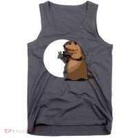 Groundhog Day Shadow Puppet Funny Gift Tank Top thumb 0