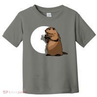 Groundhog Day Shadow Puppet Funny Gift Toddler T-Shirt thumb 0
