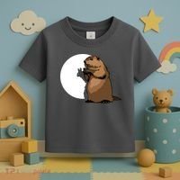 Groundhog Day Shadow Puppet Funny Gift Toddler T-Shirt thumb 3