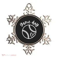 Game Day Softball Heart Love S Or Baseball Great Gift Ornament thumb 0