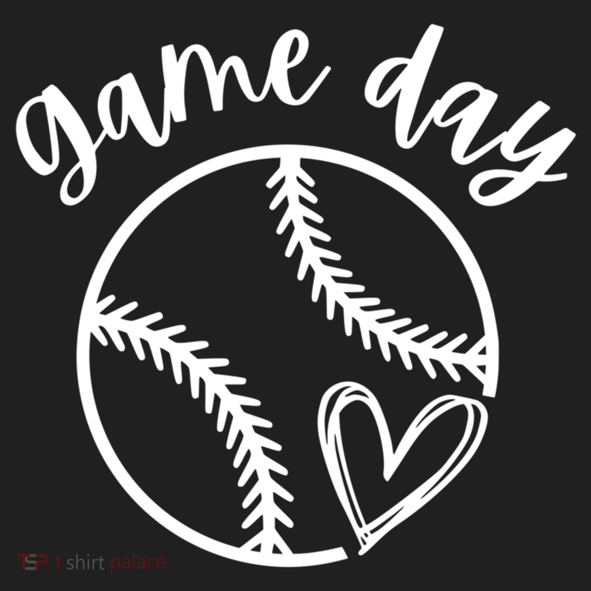 Game Day Softball Heart Love S Or Baseball Great Gift Hat