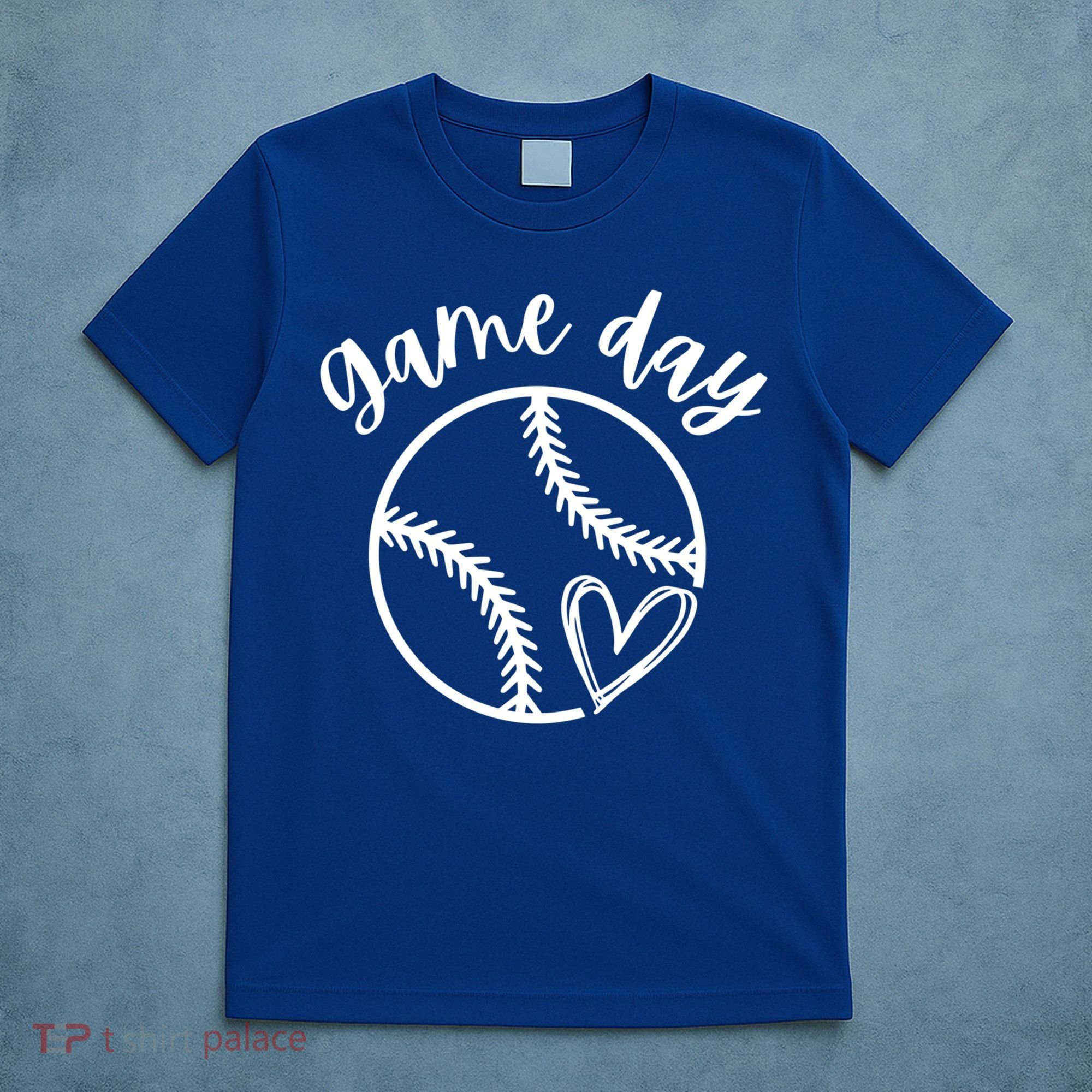 Game Day Softball Heart Love S Or Baseball Great Gift T-Shirt