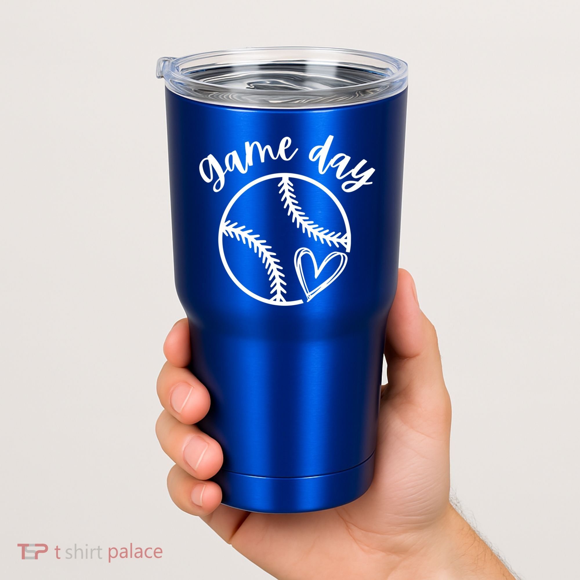 Game Day Softball Heart Love S Or Baseball Great Gift Tumbler