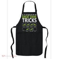 Great Dane Shirts Stubborn Great Dane Tricks Dog Apron thumb 0
