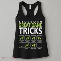 Great Dane Shirts Stubborn Great Dane Tricks Dog Women's Tank Top thumb 3