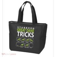 Great Dane Shirts Stubborn Great Dane Tricks Dog Tote Bag thumb 3
