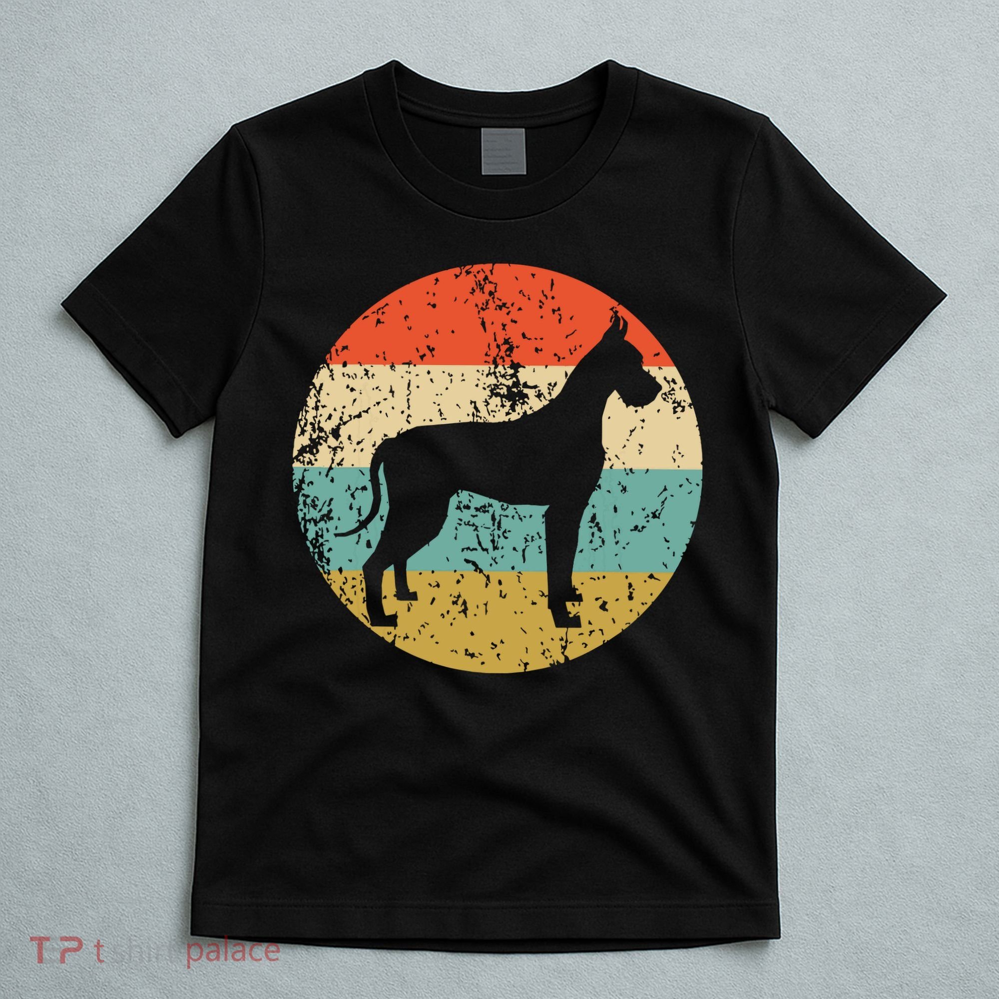 Great Dane Shirts Vintage Retro Great Dane Dog T-Shirt